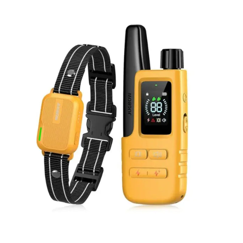 Jugbow Dog Training Collar - 4500FT Dog Shock Collar with Remote, 4 Training Modes, Security Lock, IPX8 Waterproof, Rechargeable E-Collar for All Breeds DT61