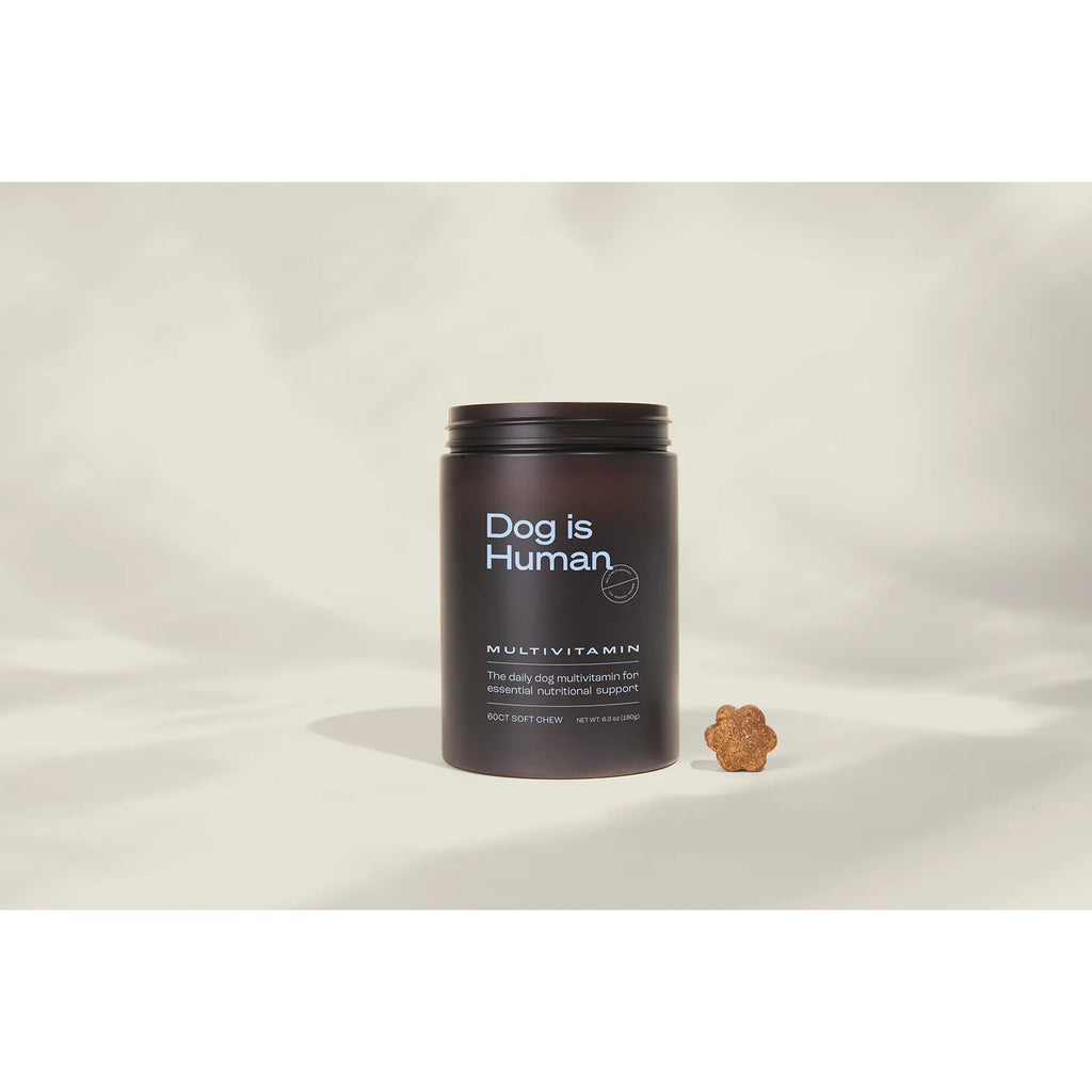 Dog Is Human Daily Multivitamin for Dogs (Chicken Flavor) Human-Grade, Vet-Formulated, Made in Vermont
