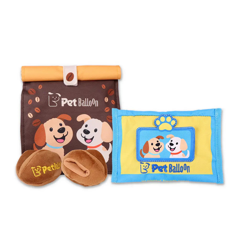 Snuffle Dog Toy Durable No-Stuffing Wet-Wipe Style Treat Pockets Double Squeakers Extra-Long Tug Design Interactive Puzzle for All Dog Sizes Dog Toys Squeaky Noise Dog Accessories Dog Products Omega Bite Dog Targetpet Corrector