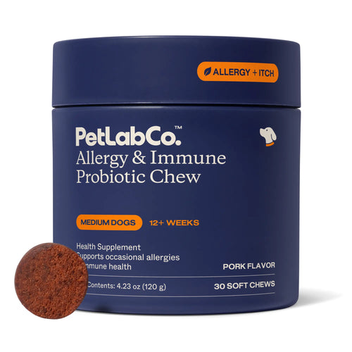 Allergy & Immune Chews - Dog Probiotics for Seasonal Allergies - Petlab Co.