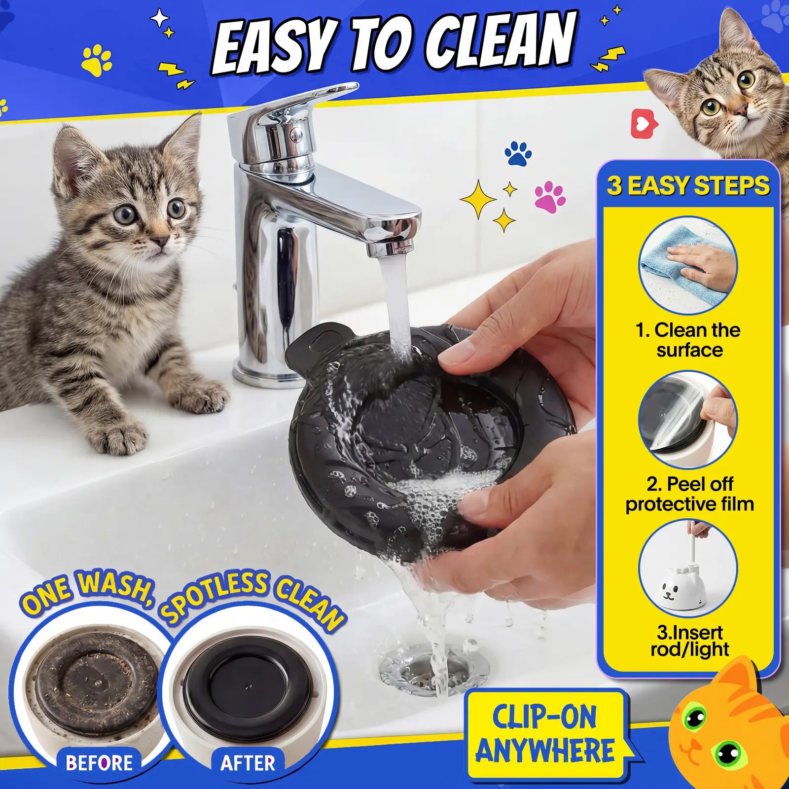 CATPICK Interactive Cat Toys for Indoor Cats Automatic Electric Flying Bird Feather Wand Toy with Automatic Function and Electric Flying Bird for Continuous Entertainment