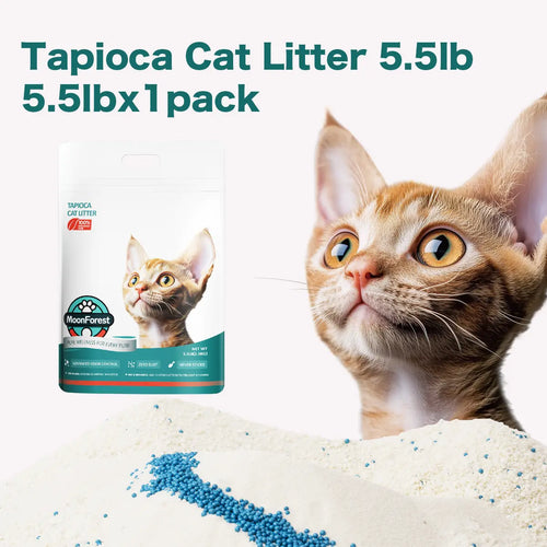 4Pack, Tapioca Cat Litter, Cat Lietter,Kitty Litter,Smart Litter Boxes Cat Litter.