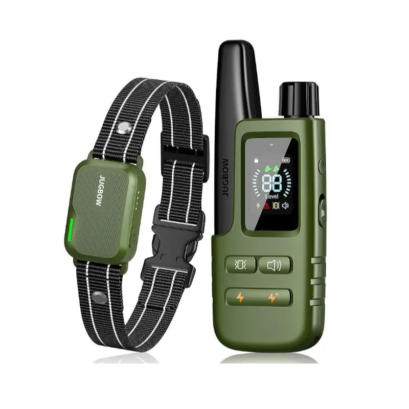 Jugbow Dog Training Collar - 4500FT Dog Shock Collar with Remote, 4 Training Modes, Security Lock, IPX8 Waterproof, Rechargeable E-Collar for All Breeds DT61