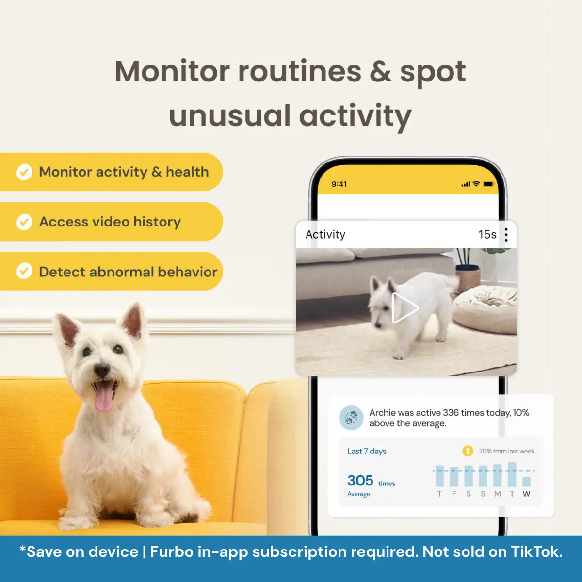 Furbo 360° Dog Camera [Nanny Edition]