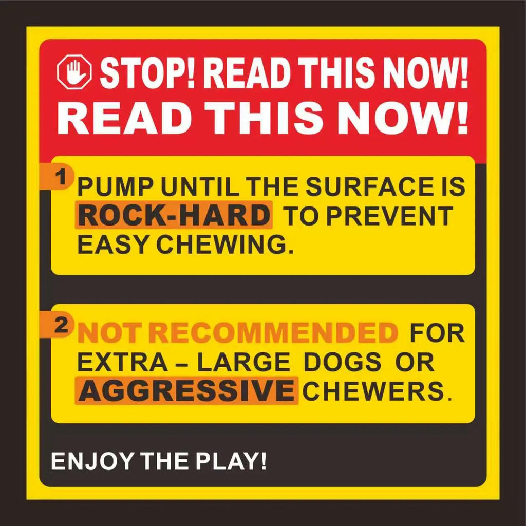Inflatable Herding Ball for Dogs – Push & Chase Interactive Outdoor Dog Toy (NOT for Aggressive Chewer)
