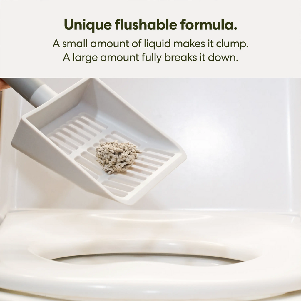 Really Great Cat Litter - Low-Tracking Tofu Cat Litter, Flushable, Clumping, Dust Free, Natural Eco Friendly Pellets, Odor Control