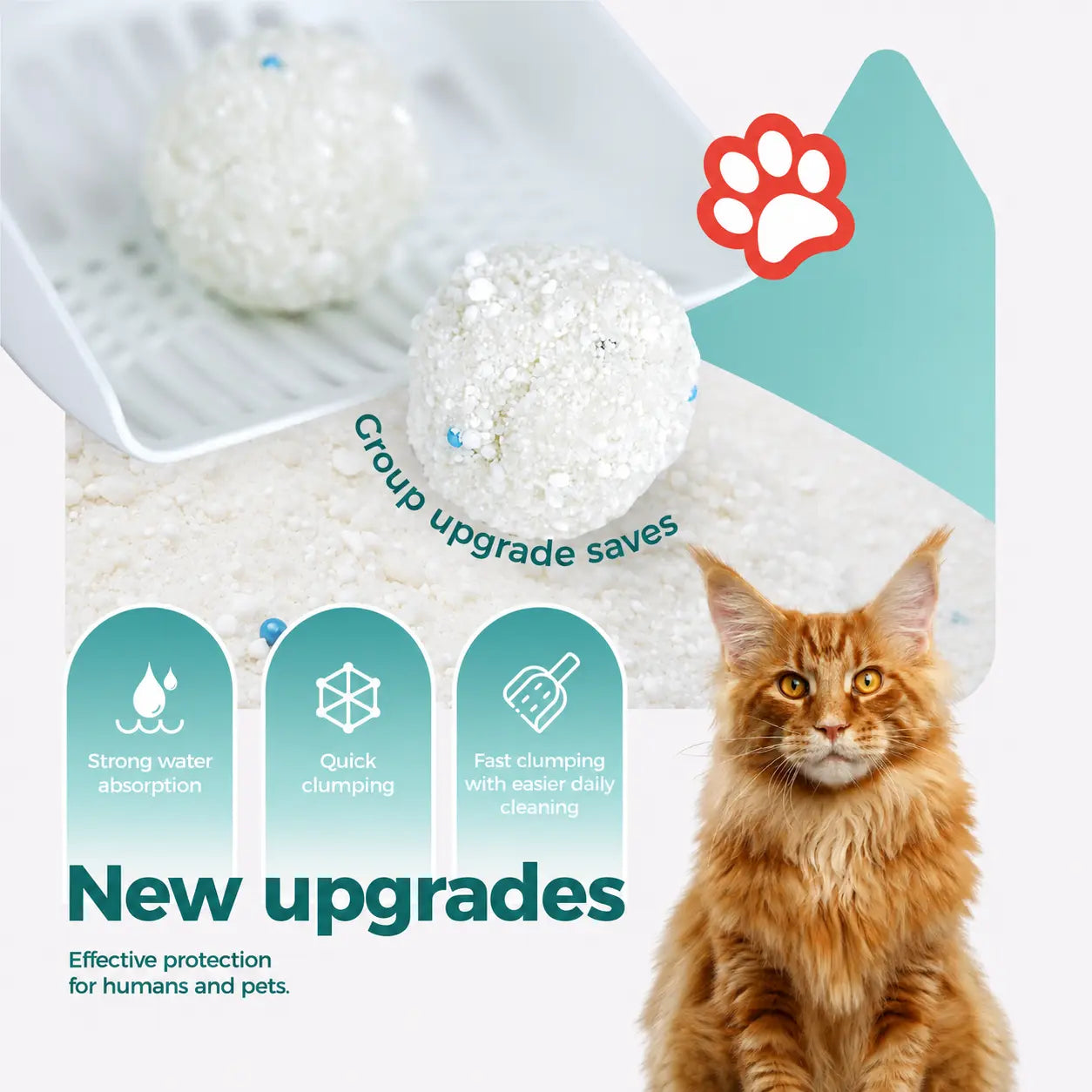 4Pack, Tapioca Cat Litter, Cat Lietter,Kitty Litter,Smart Litter Boxes Cat Litter.