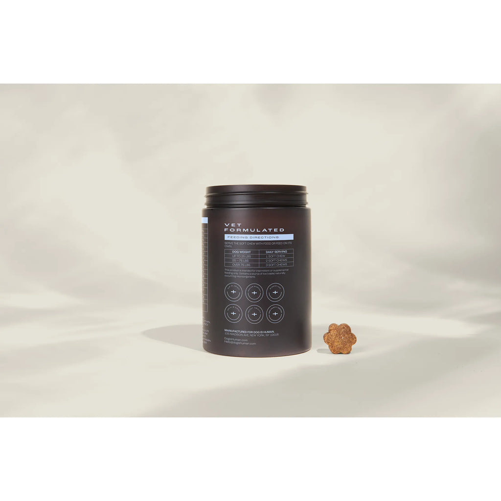 Dog Is Human Daily Multivitamin for Dogs (Chicken Flavor) Human-Grade, Vet-Formulated, Made in Vermont