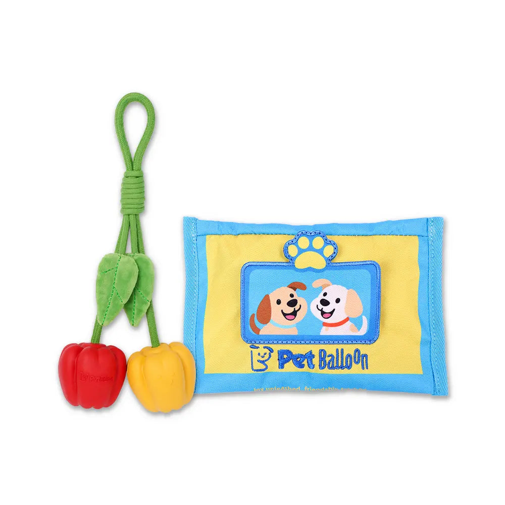 Snuffle Dog Toy Durable No-Stuffing Wet-Wipe Style Treat Pockets Double Squeakers Extra-Long Tug Design Interactive Puzzle for All Dog Sizes Dog Toys Squeaky Noise Dog Accessories Dog Products Omega Bite Dog Targetpet Corrector