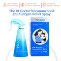 PACAGEN Cat Allergen Neutralizing Spray for Home Use - Neutralizes up to 98% of Active Cat Allergens - Allergist Recommended