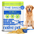 Native Pet Dog Vitamins & Supplements - 11-In-1 Vitamin Powder for Dog Food Topper - Collagen, Glucosamine, Probiotics, Omega & More- Supports Healthy Gut, Mobility & Overall Health