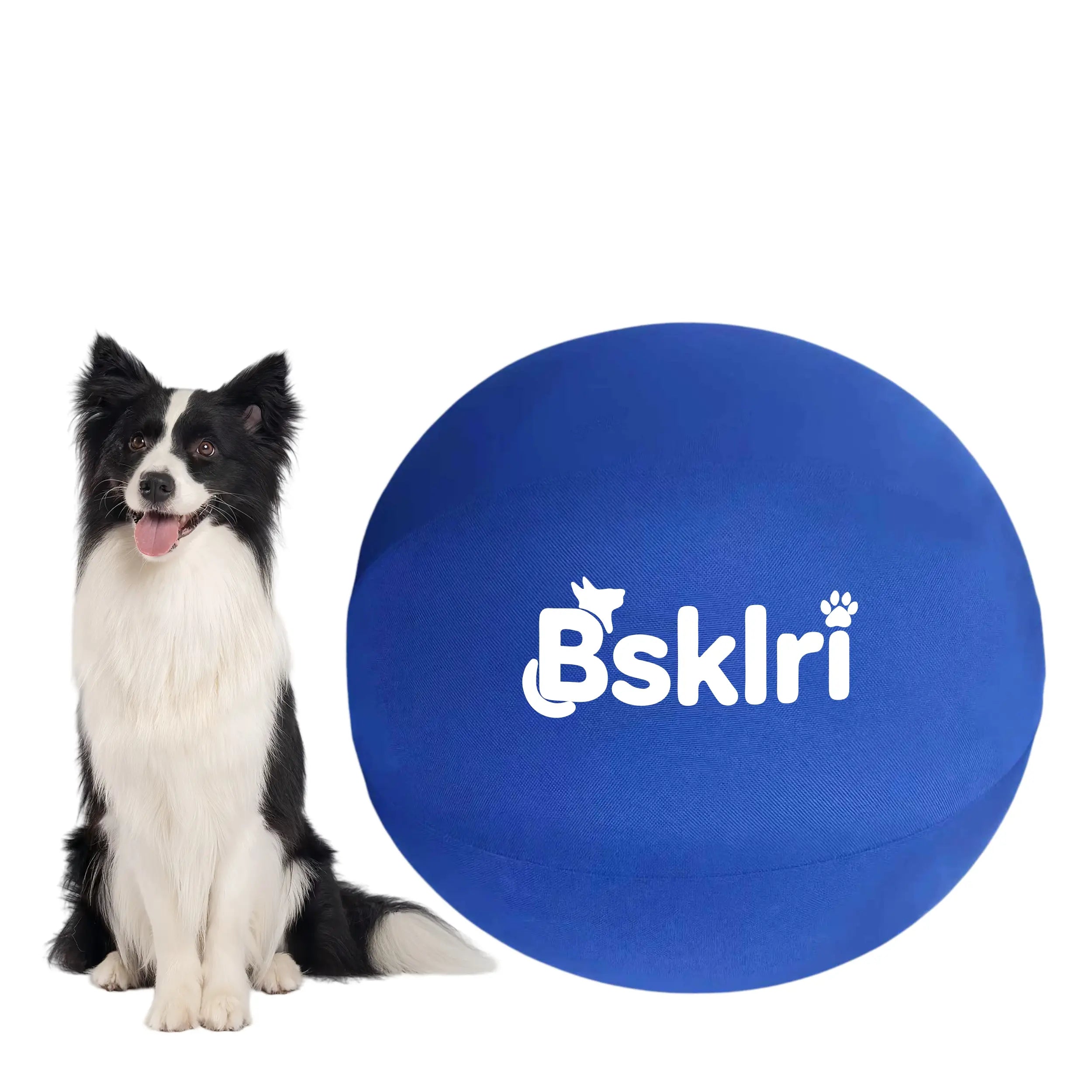 Inflatable Herding Ball for Dogs – Push & Chase Interactive Outdoor Dog Toy (NOT for Aggressive Chewer)
